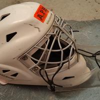 Portiere hockey su ghiaccio - Casco Pinza Scudo