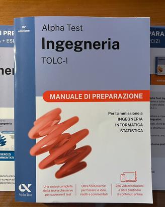 Alpha Test Ingegneria TOLC-| set completo