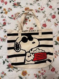 Borsa a tracolla Snoopy.