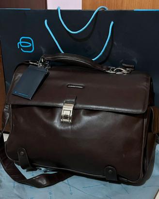Borsa PIQUADRO Classica Nuova Pelle Testa di Moro