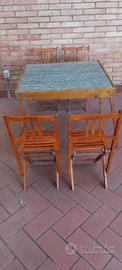 tavolo da pic nic vintage