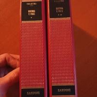 TOLSTOJ GUERRA E PACE SANSONI EDITORE ( 2 VOLUMI)