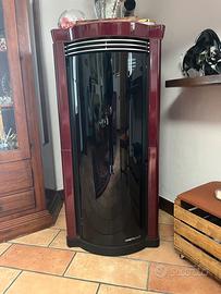 STUFA A PELLET MORETTI DESIGN in MAIOLICA