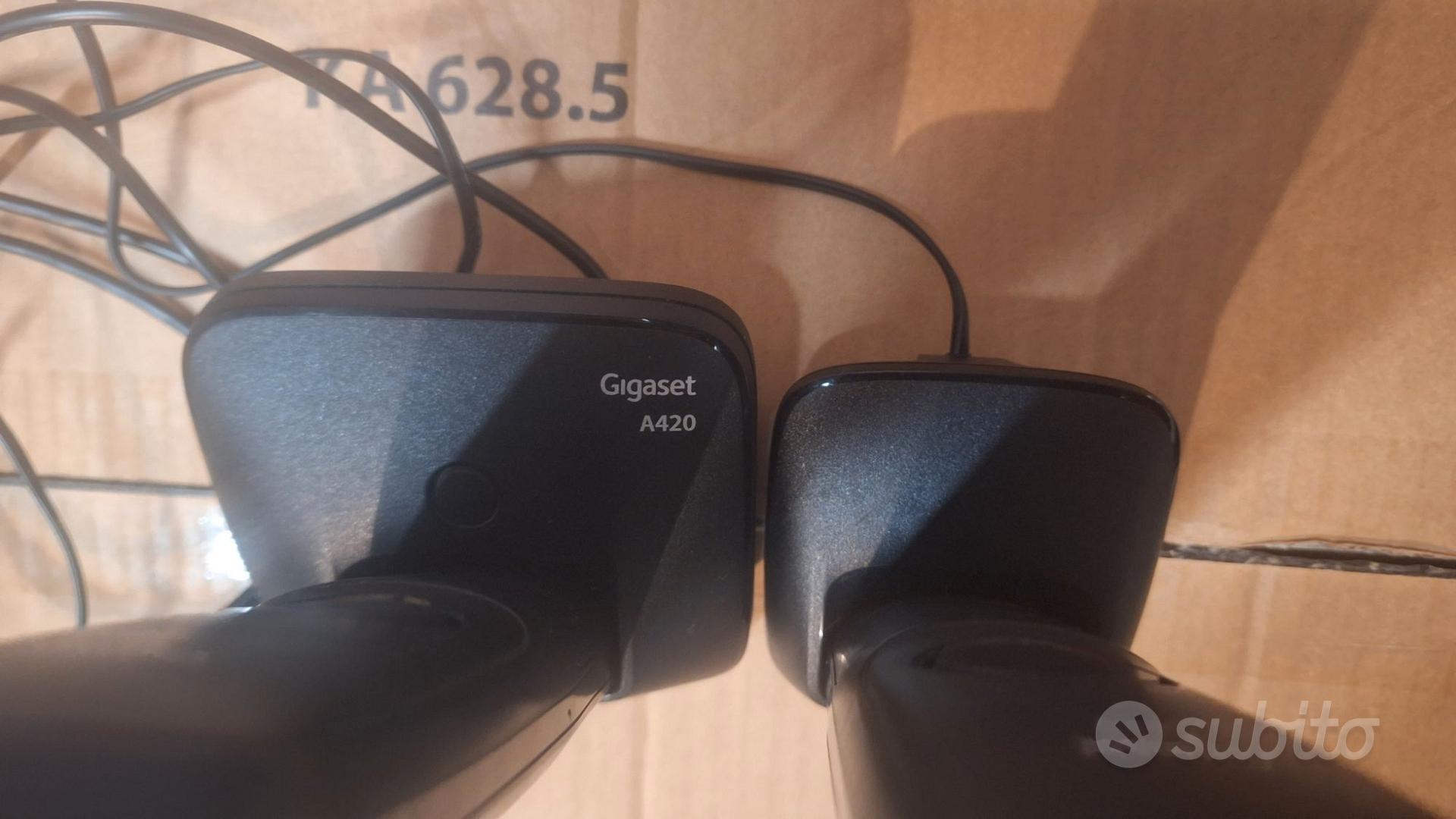 Gigaset AS120 DUO TELEFONO CASA CORDLESS FISSO COPPIA