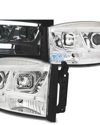 FARI PER DODGE RAM 06-08 A TUBO LED CROMATI