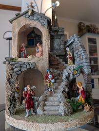 Presepe Artigianale con statue Landi Moranduzzo 