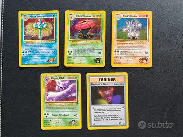 Carte Pokemon Set Gym 