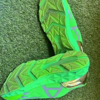 Scarpe verdi e dorate Versace usate tg 43 uomo