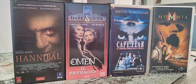 4 VHS HORROR/THRILLER