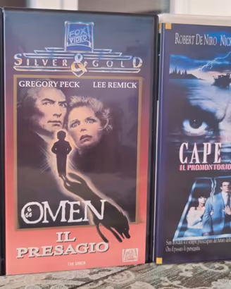 4 VHS HORROR/THRILLER