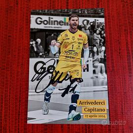 Cartolina Bruno Mossa De Rezende, autografata orig