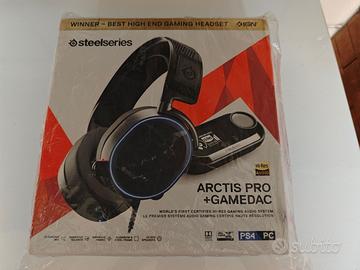 Headset/Cuffie Steel Sereis Artic Pro + Dac Nuove