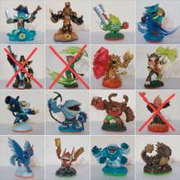 Collezione Skylanders personaggi vari a scelta