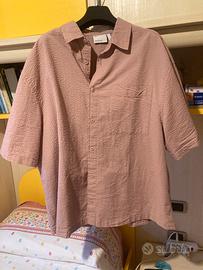 Camicia maniche corte oversize