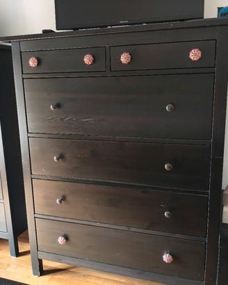 cassettiera HEMNES Ikea e Settimino HEMNESabbinato