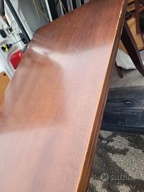 tavolo allungabile in arte povera 