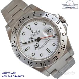 ROLEX Explorer II 16570 white dial Full Set 2003