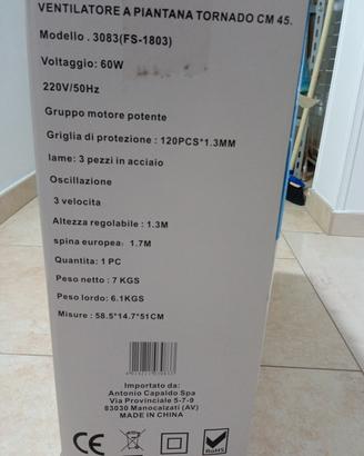 ventilatore a piantana 