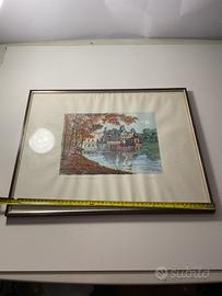 Quadro Le château de fontainebleau