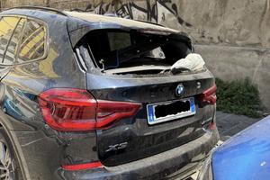 BMW X3 G01 20d M Sport incidentata marciante