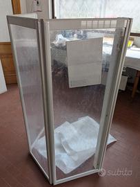 sopra vasca bagno , parete plastica fdcorata