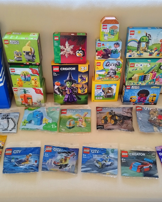 Piccoli lego, polybag e portachiavi