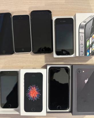 Lotto di IPhone per pezzi di ricambio