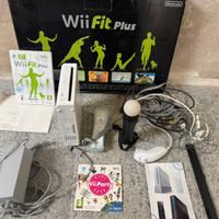 Wii e Nintendo Wii Fit plus con Balance Board