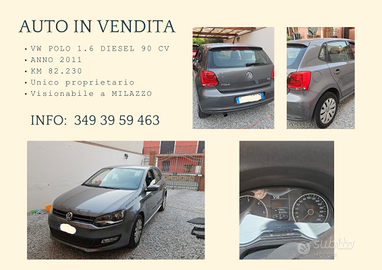 VW Polo 1.6 diesel 90 cv 