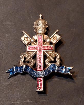 Spilla pellegrinaggio Italiano Lourdes 