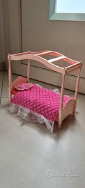 letto Barbie luce di stelle anni 80