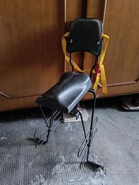 Seggiolino posteriore bicicletta porta bambino