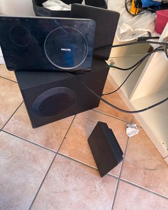 Philips dvd home theatre sisten