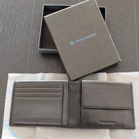 portafoglio PIQUADRO pelle nera