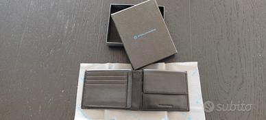 portafoglio PIQUADRO pelle nera