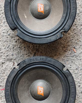 Hertz SV165.1 midrange woofer auto SPL