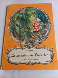 libro le avventure di pinocchio 1955