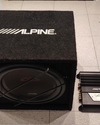 Impianto car audio Alpine  Audison Coral 