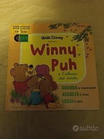 Libro disco 45 giri Winny Puh Walt Disney 1968
