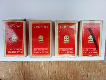 CARTE DA GIOCO DAL NEGRO PIACENTINE