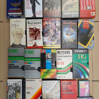 14 DVD, 54 VHS, 2 audiocassette
