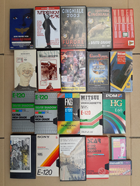 14 DVD, 54 VHS, 2 audiocassette