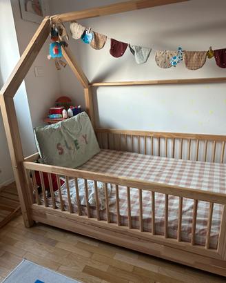 letto montessoriano Monlit Cabane