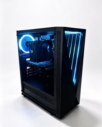 PC Gaming Ryzen 7 5700X + RX 6600 8GB – 16GB RAM