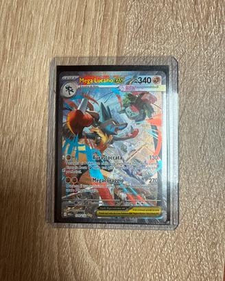 Carta pokemon Mega lucario
