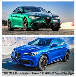 Ricambi alfa romeo giulia-stelvio quadrifoglio