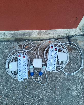 Ciabatte Elettriche Professionale per DJ e Live