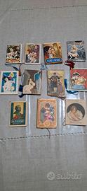 lotto di 11 calendarietti da barbiere vintage