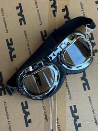 occhiali aviatore pilota stile vintage casco moto