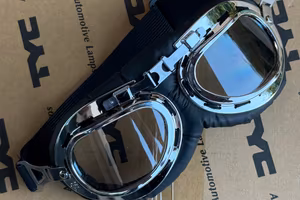 occhiali aviatore pilota stile vintage casco moto